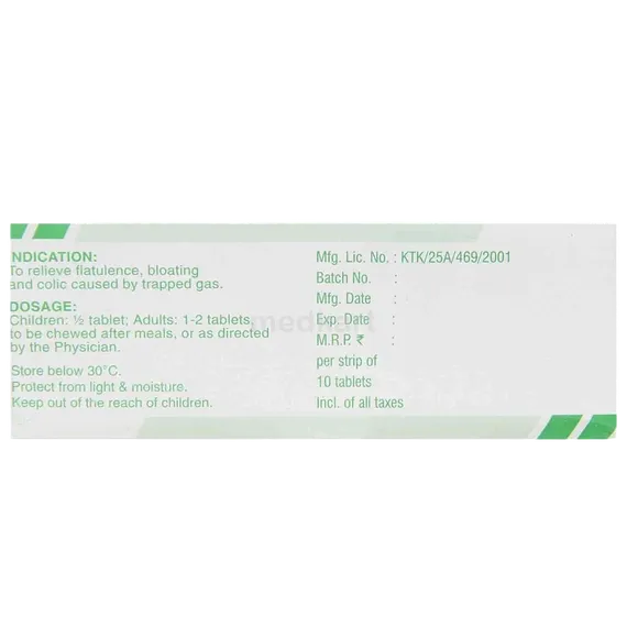 dimol 40mg tablet 10's